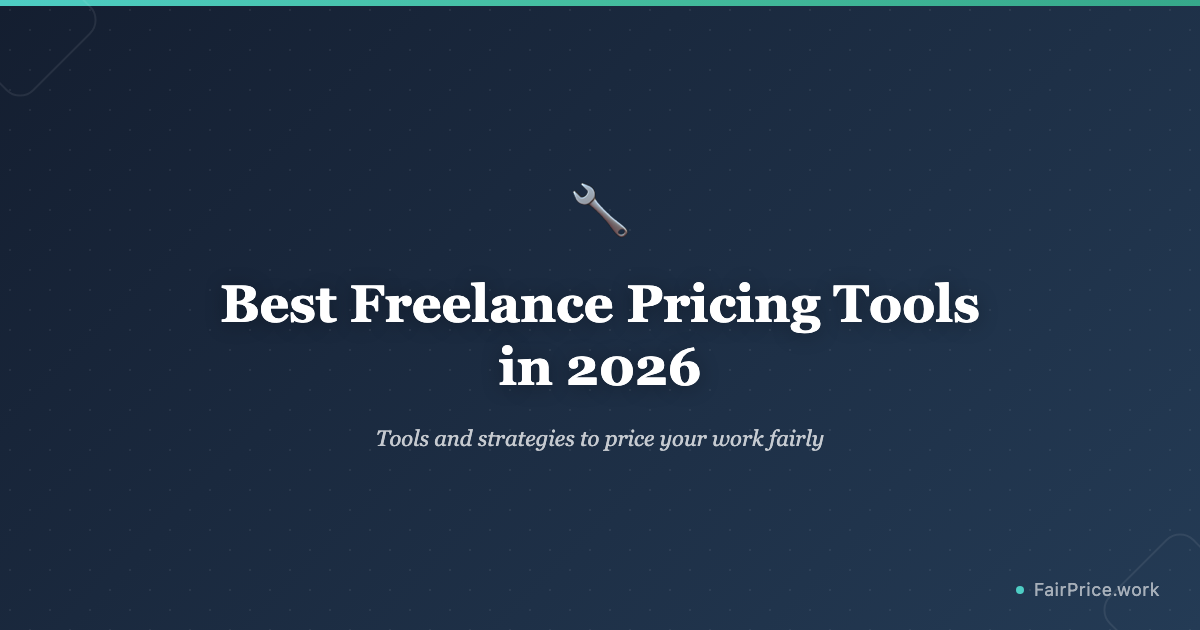 Best Freelance Pricing Tools in 2025